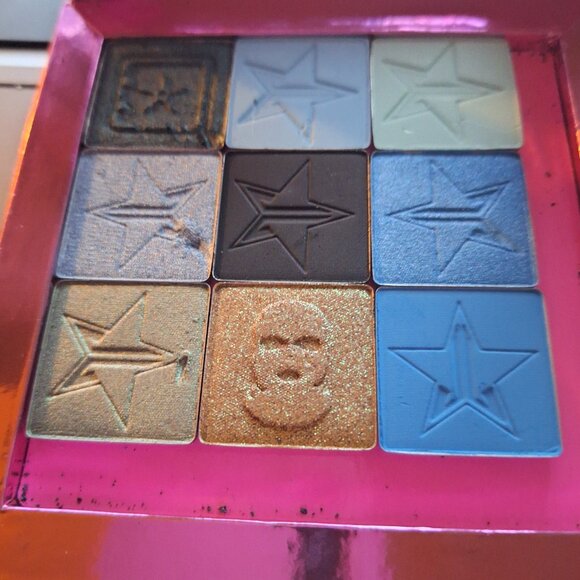 Jefferee Star singles palette in blues and golds - Picture 2 of 2